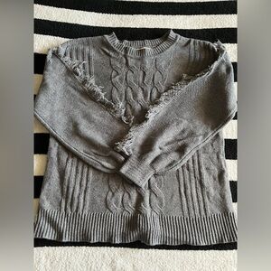 lightweight detailed sweater